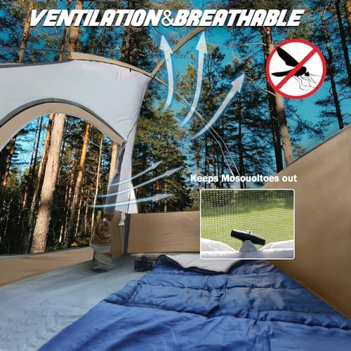 Compact Two Person Camping Dome Tent — photo 4