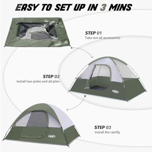 Portable Two Person Waterproof Tent — photo 3