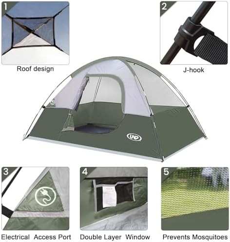 Portable Two Person Waterproof Tent — photo 5