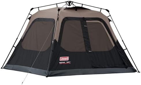 Instant four person family camping tent