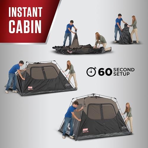 Instant four person family camping tent — photo 3