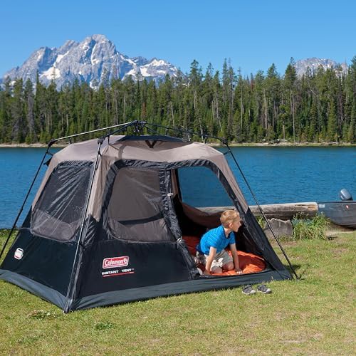 Instant four person family camping tent — photo 4