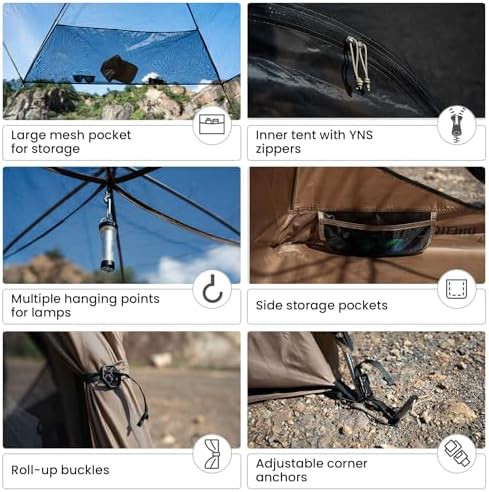 Jovian Four Person Oxford Cloth Tent — photo 5