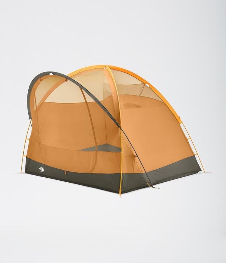 Wawona four person camping tent orange — photo 4