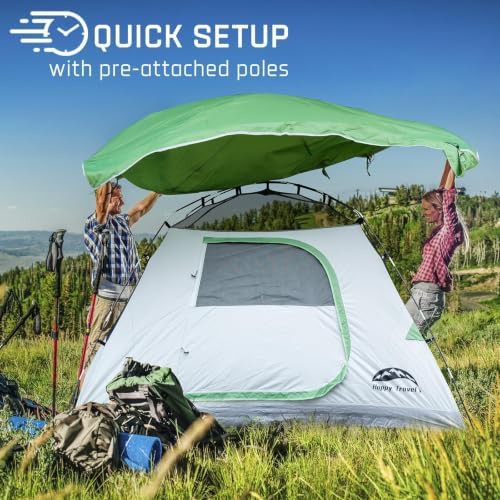 Four Person Dome Tent with Rainfly — photo 3