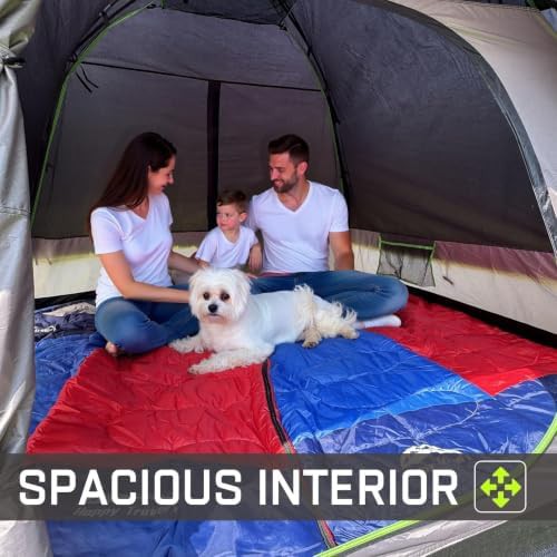 Large Six Person Dome Camping Tent — photo 3