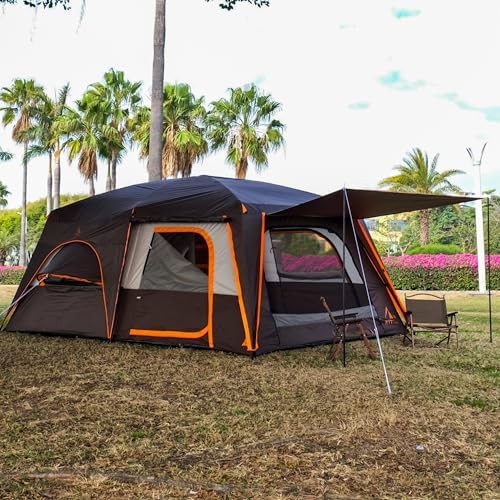 Twelve person cabin tent with bay windows — photo 5