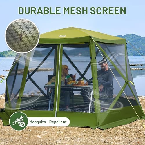 Green pop up gazebo canopy tent — photo 3