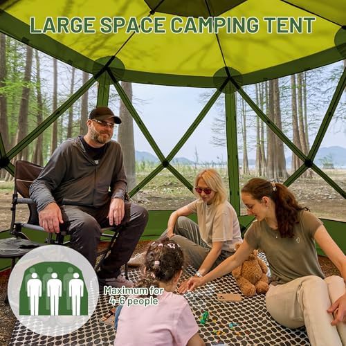 Green pop up gazebo canopy tent — photo 5