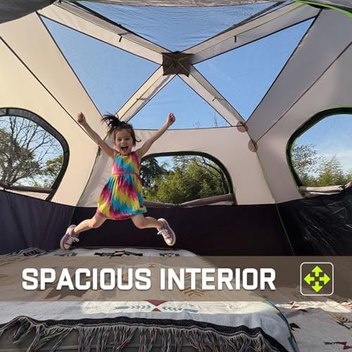 Four person pop up tent with rainfly — photo 5