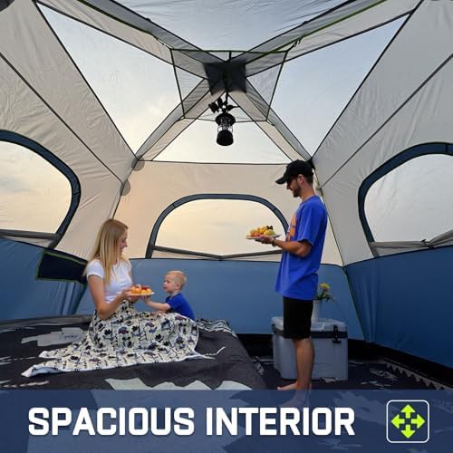 Four person instant setup camping tent — photo 5