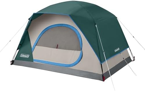 Skydome camping tent with UV protection