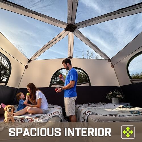Blackout six person instant camping tent — photo 4