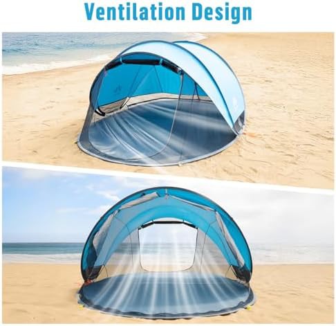 Large Pop Up Beach Sun Shelter — photo 4