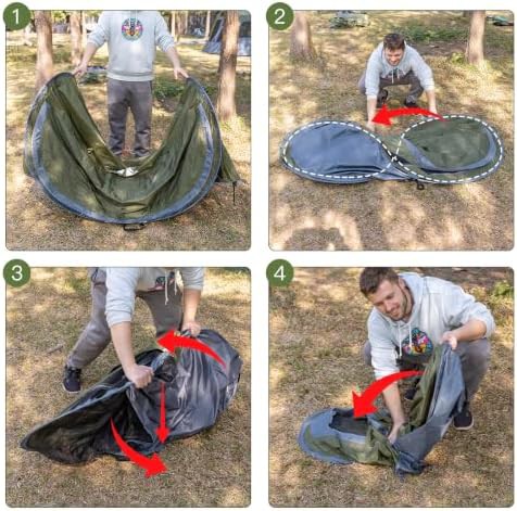 Instant Waterproof Tunnel Camping Tent — photo 5