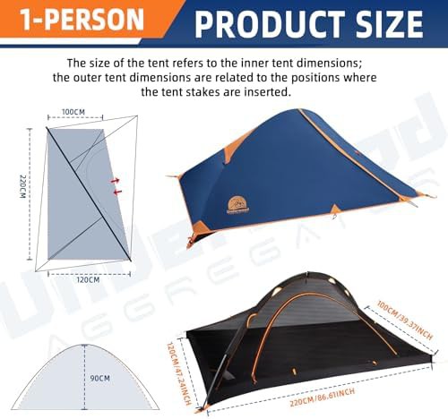 Aegis Waterproof Single Pole Tent — photo 4