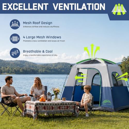 Tall Cabin Tent for Four People — photo 4