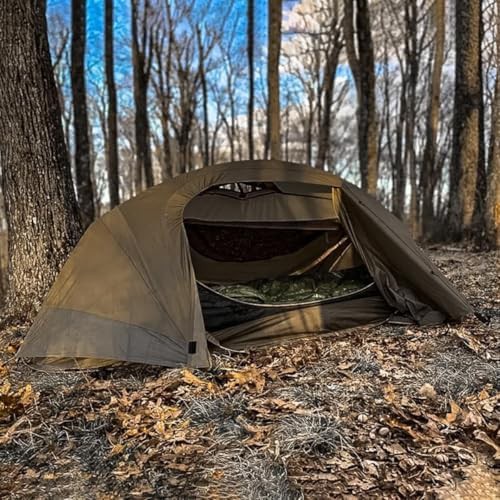 Army green pop up bivy tent — photo 5