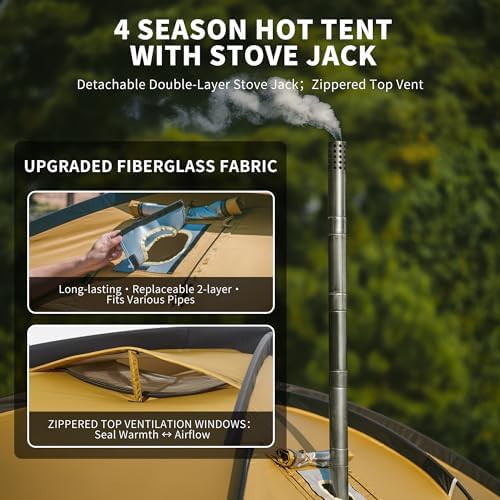 Dune Double Layer Hot Tent — photo 3