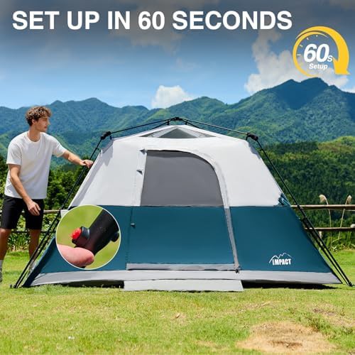 Instant Six Person Tent with Rainfly — photo 4