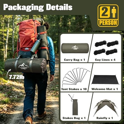 Automatic pop up backpacking tent — photo 5