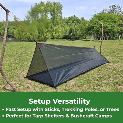 One Person Ultralight Mesh Bug Bivy — photo 3