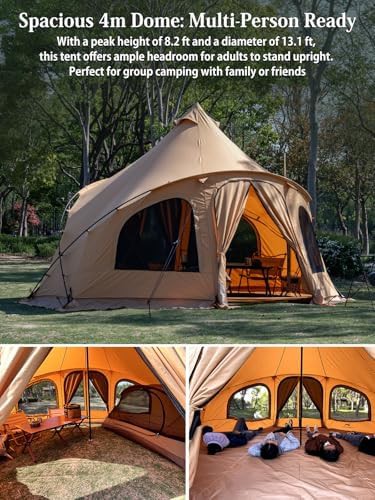 Four person polycotton canvas bell tent — photo 3