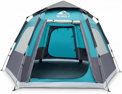 Hexagonal dome instant waterproof tent