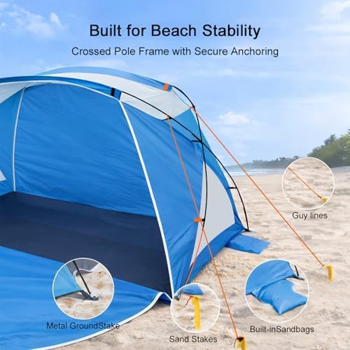 Beach Tent with Dual Door Airflow — photo 5