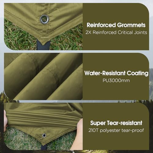 Portable Waterproof Hammock Rain Fly — photo 3