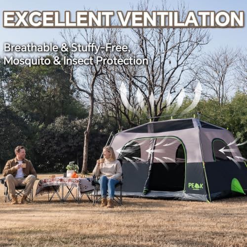 Instant setup six person camping tent — photo 4