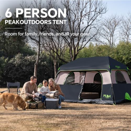 Instant setup six person camping tent — photo 5