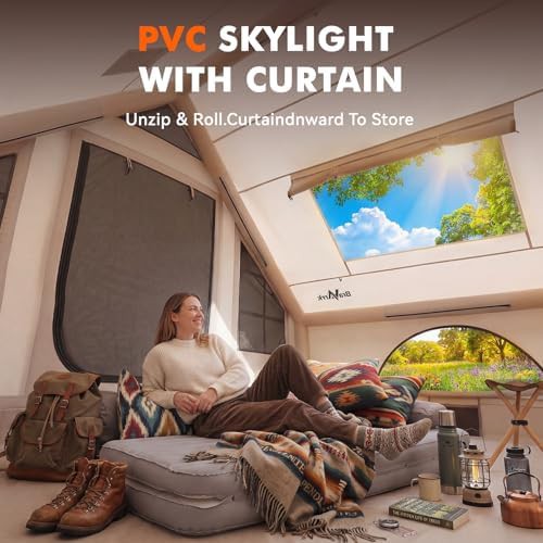 Compact Inflatable Tent with Skylight — photo 3