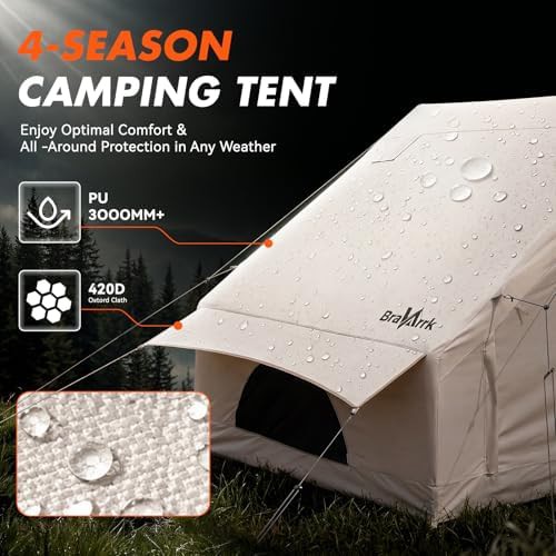 Compact Inflatable Tent with Skylight — photo 4