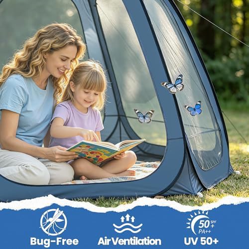 WildFinder Pop Up Mesh Screen House 10x10 — photo 4