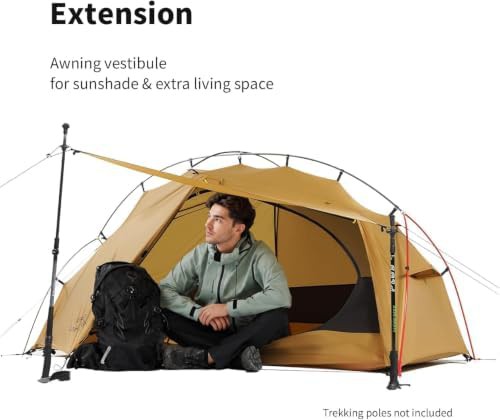Ultralight 1 Person Backpacking Tent — photo 3